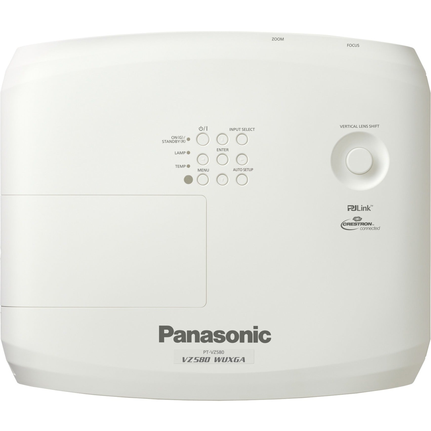 Panasonic PT-VZ580U PT-VZ580 LCD Projector, WUXGA, 5000 lm, 16:10, HDMI, USB