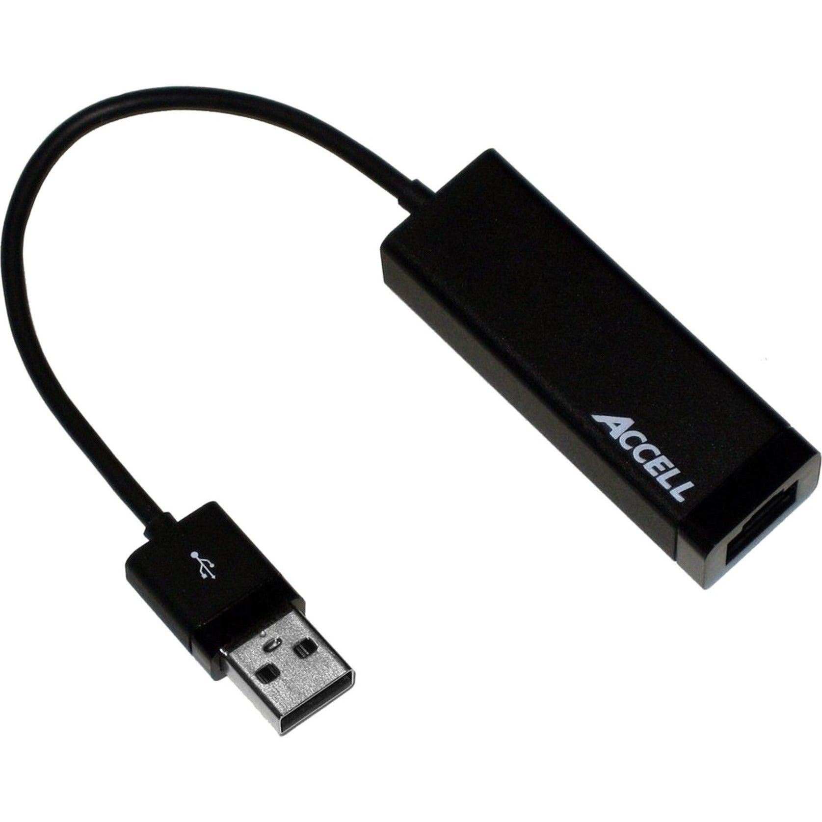 Accell J141B-005B-2 USB 3.0 to Gigabit Ethernet Adapter, High-Speed Internet Connection for Computers/Notebooks