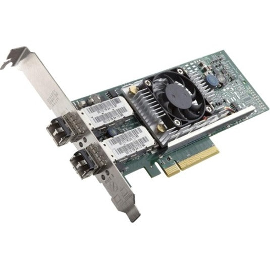 Accortec 540-BBDX-ACC Broadcom Dual Port 10 GbE SPF+ Low Profile Converged Network Adapter, 10Gigabit Ethernet Card