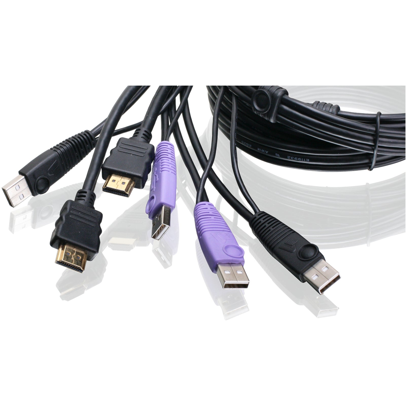 IOGEAR GCS62HU KVM Switch, USB HDMI 2-Port with 6 USB Ports, 3 HDMI Ports, 1920 x 1200 Resolution, 3-Year Warranty
