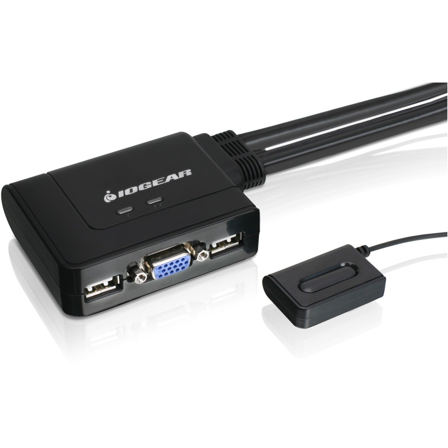 IOGEAR GCS22U 2-Port USB KVM Switch, Easy Computer Control for Two Devices