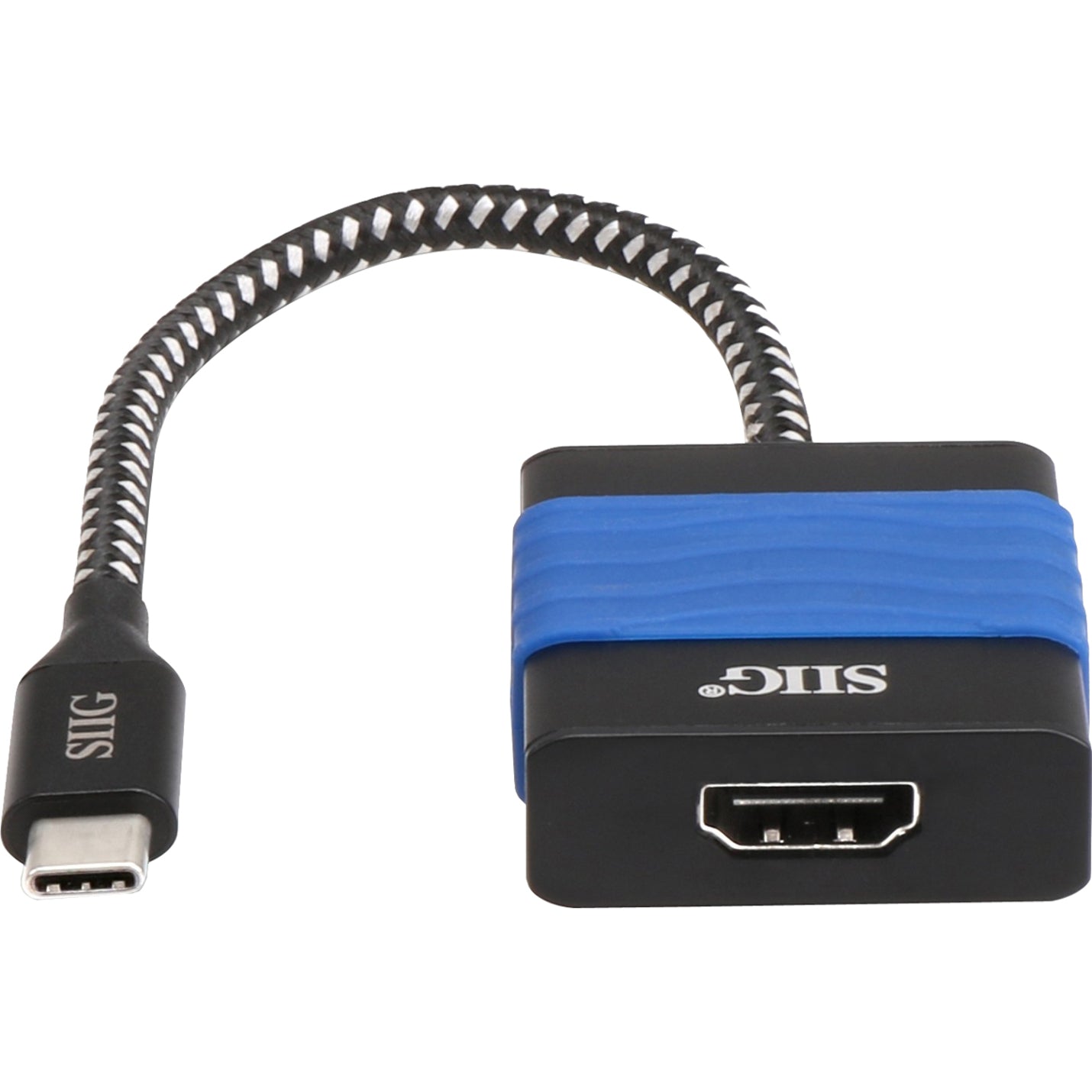SIIG CB-TC0014-S2 USB Type-C to HDMI Cable Adapter - 4Kx2K, Connect Your PC to a 4K Display