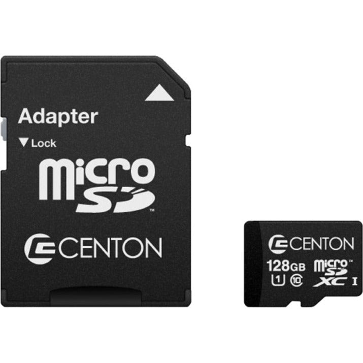 Centon S1-MSDXU1-128G MP Essential 128GB microSDXC Card, Class 10/UHS-I (U1) Speed, 5 Year Warranty, RoHS, REACH, WEEE Certified, Environmentally Friendly