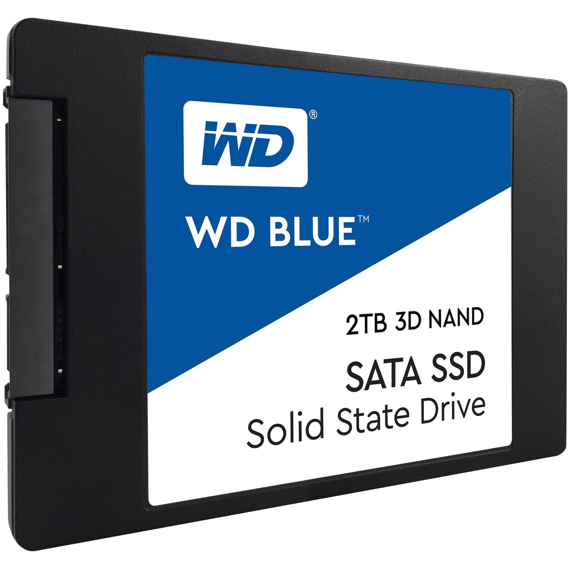 Western Digital WDS200T2B0A Blue 3D NAND SATA SSD Internal Storage, 2TB
