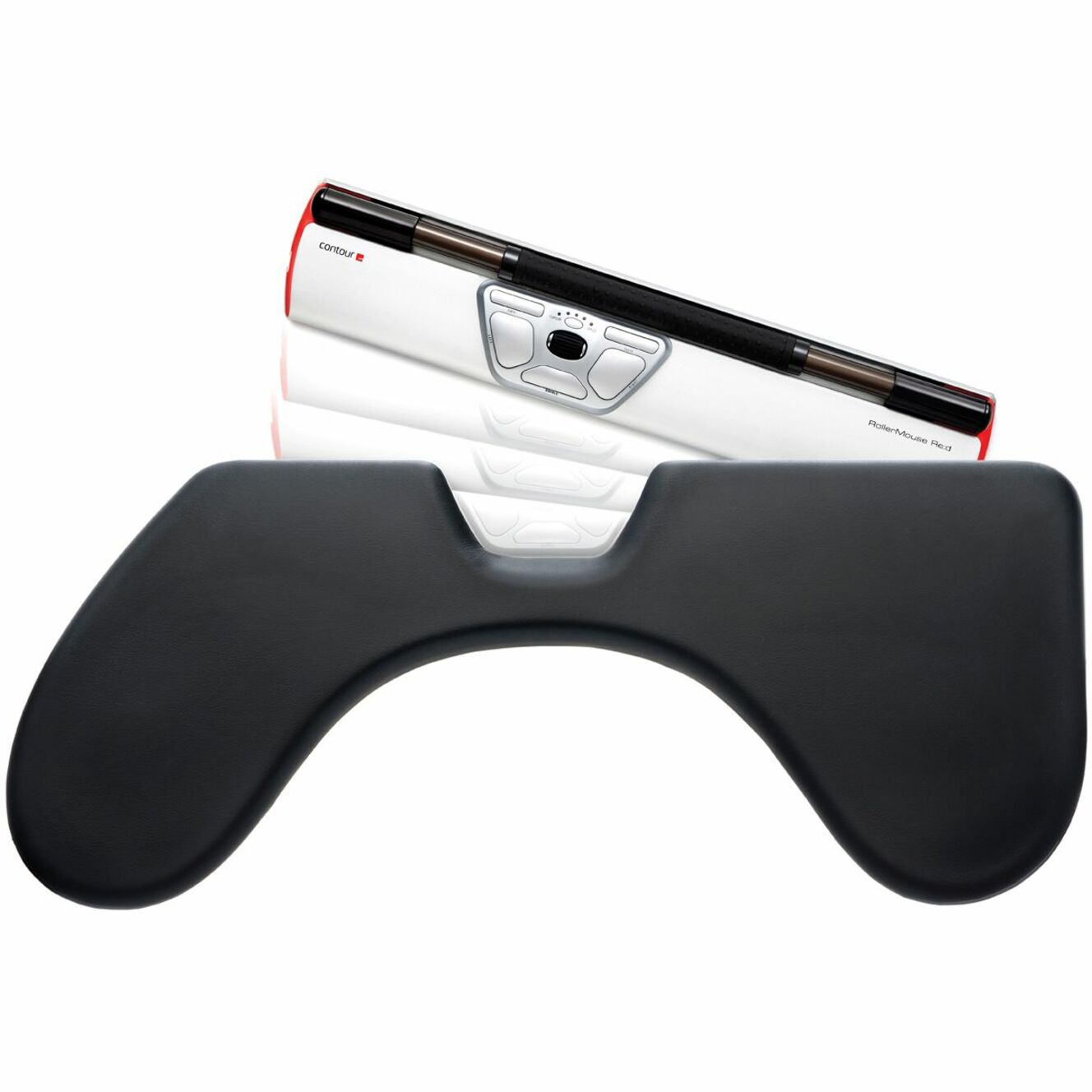 Contour AS-RED ArmSupport Red - Ergonomic Wrist Rest for Comfortable Typing