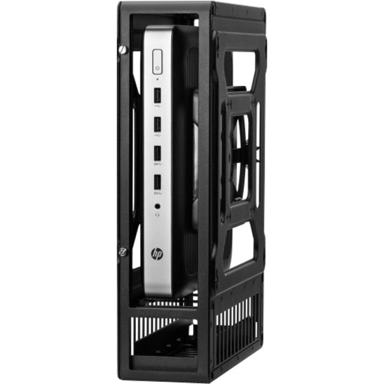 HP 2FT00AA Thin Client Mounting Bracket, Rugged Design, 56.20 lb Load Capacity