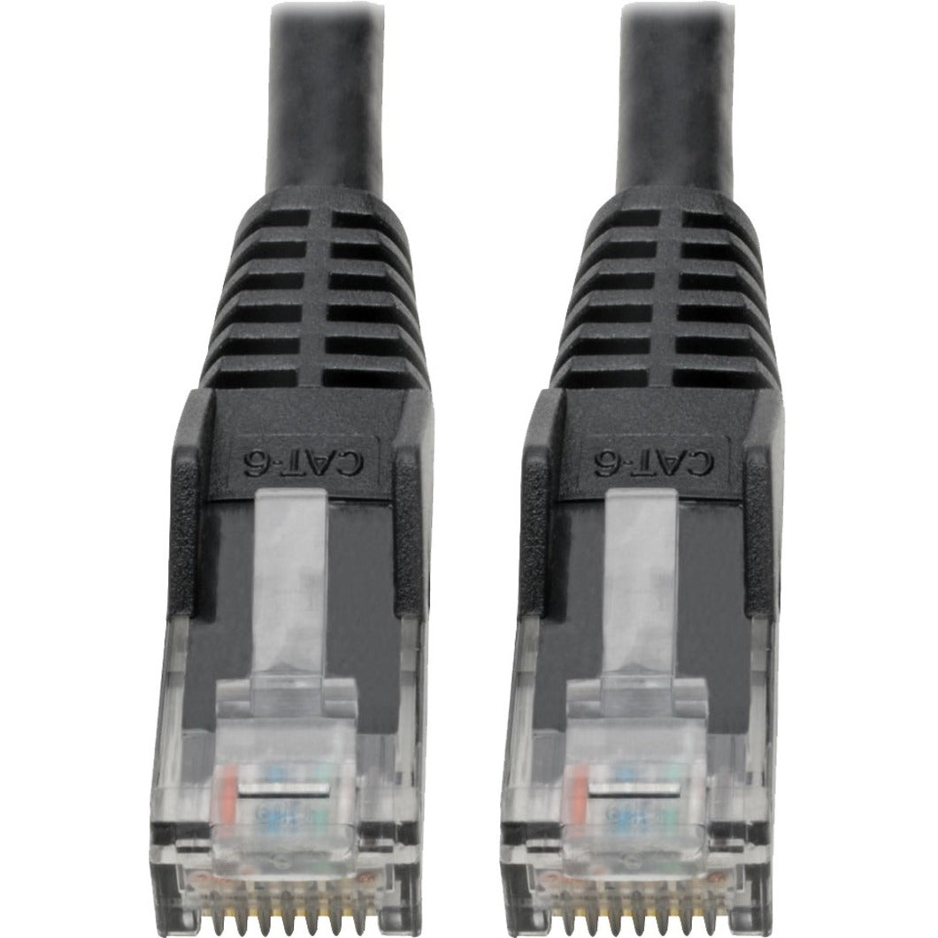 Tripp Lite N201-06N-BK Cat.6 UTP Patch Network Cable, 6, 10 Gbit/s, Snagless Molded