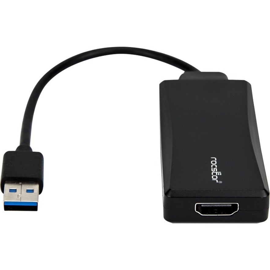 Rocstor Y10A177-B1 Premium Slim USB 3.0 to HDMI M/F Video Graphics Adapter - Connect Your PC to HDMI Display