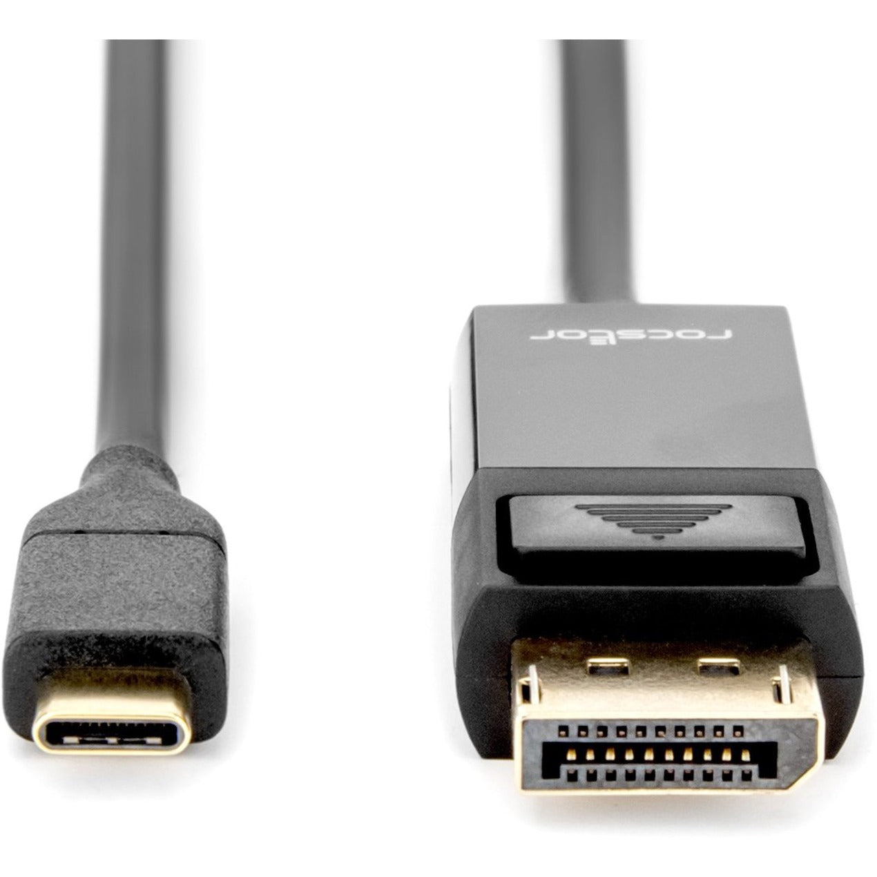 Rocstor Y10C167-B1 Premium USB-C&trade; to DisplayPort Cable - 6 ft (1.8m), 4K at 30Hz, Black