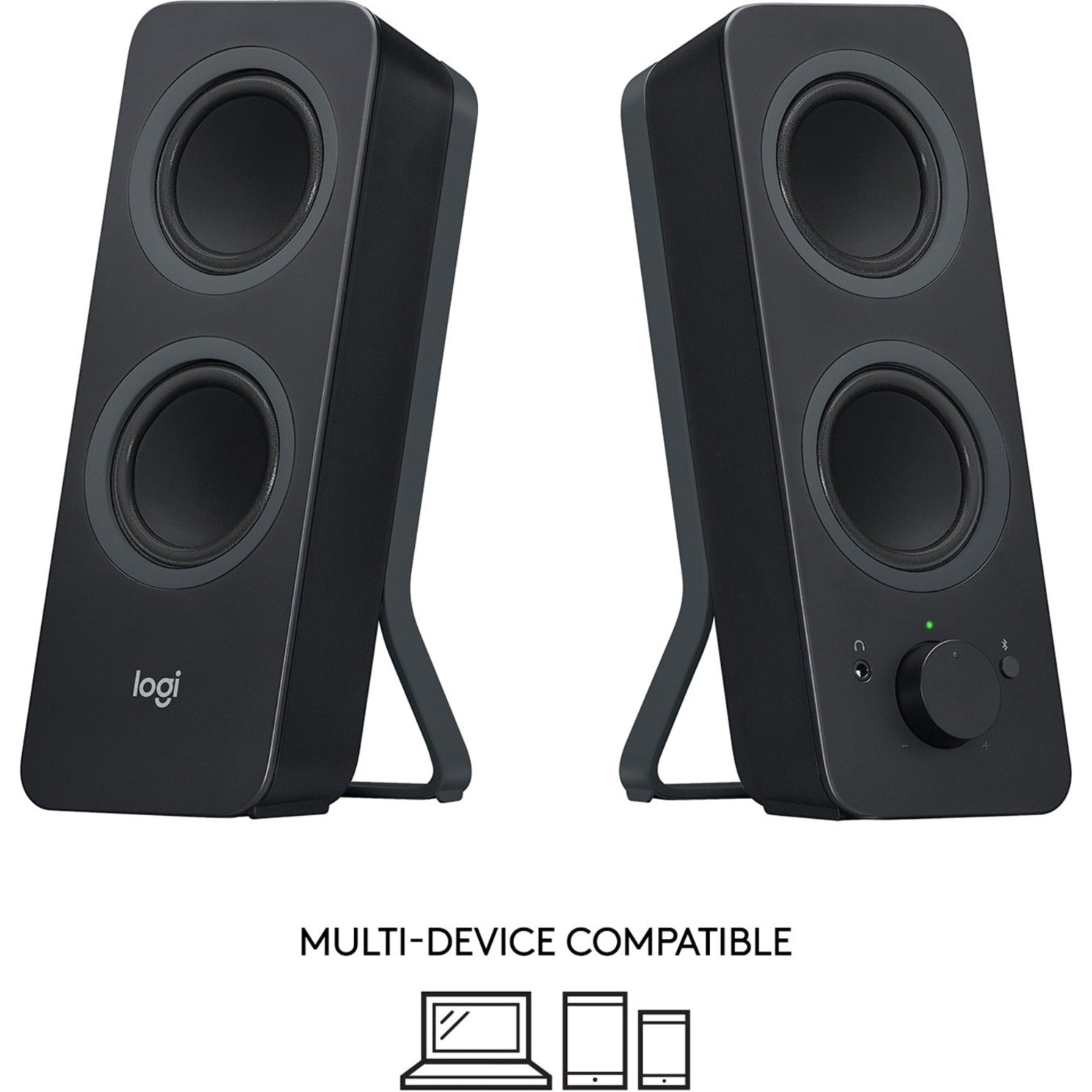 Logitech Z207 Bluetooth Speaker System, 5W RMS Wireless