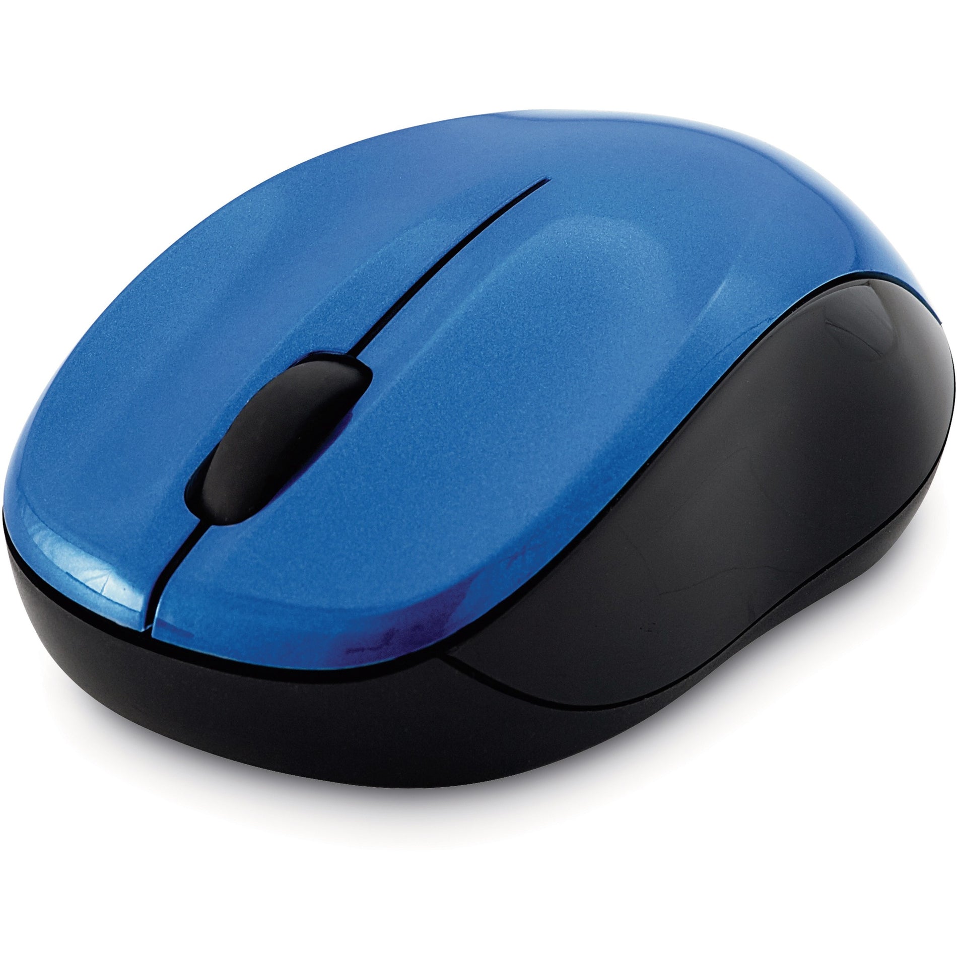 Verbatim 99770 Silent Wireless Blue LED Mouse - Blue, Wireless for PCs & Macs