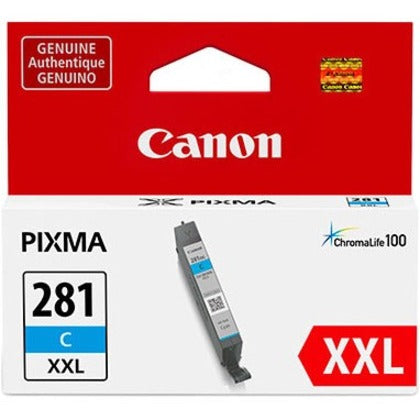 Canon 1980C001 CLI-281 XXL Cyan Ink Tank, Original Ink Cartridge
