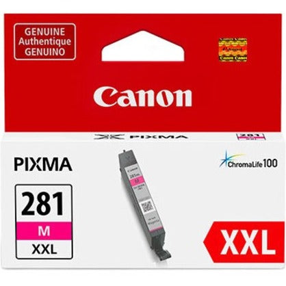 Canon 1981C001 CLI-281 XXL Magenta Ink Tank, Original Ink Cartridge