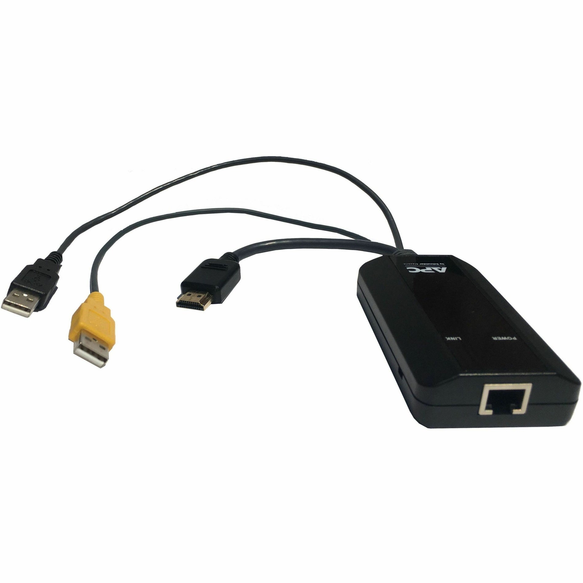 APC KVM-HDMIVMCAC KVM 2G, Server Module, HDMI with Virtual Media and CAC, Flexible HDMI/RJ-45/USB Patch Cable