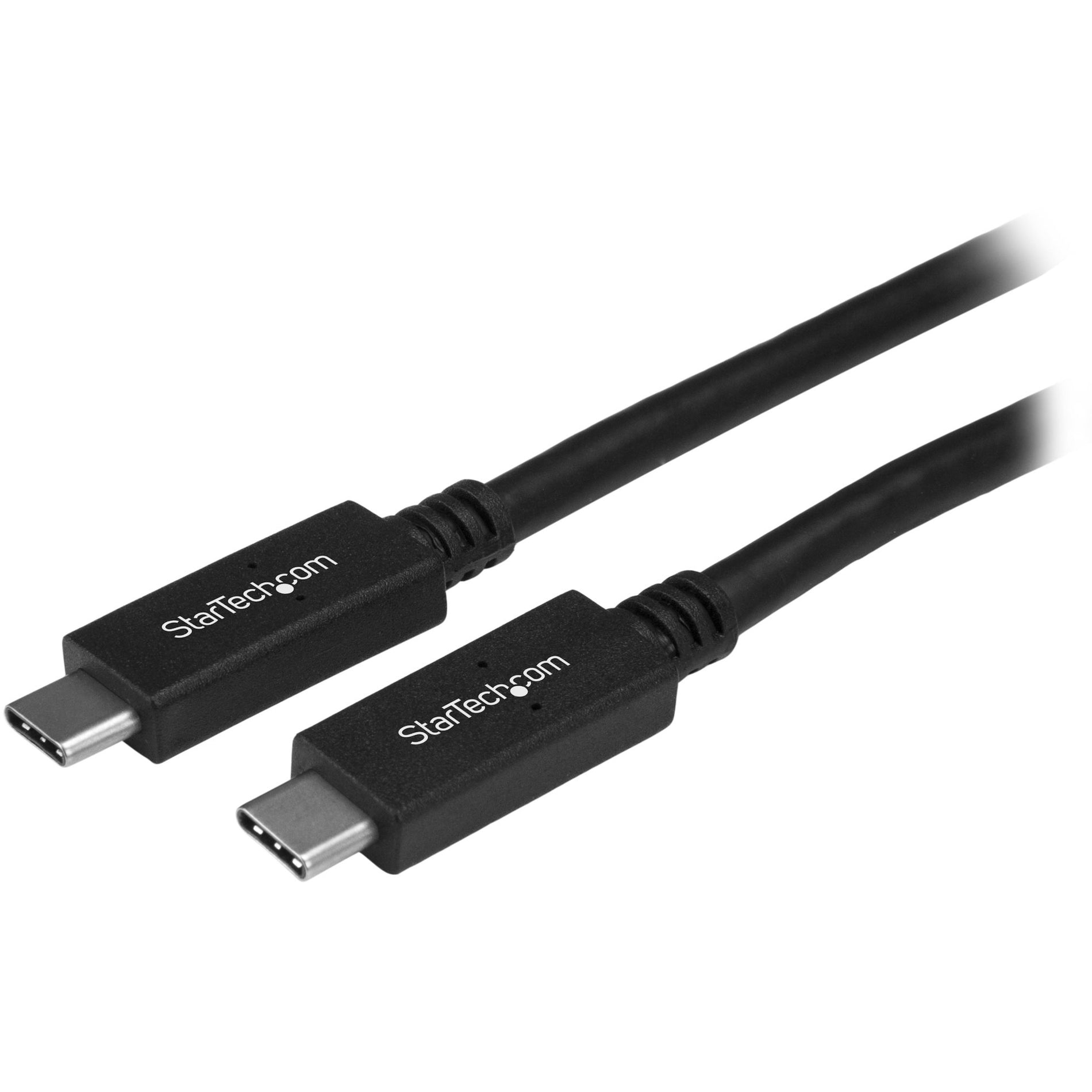 StarTech.com USB315CC1M USB-C to USB-C Cable - M/M - 1m (3 ft.), USB 3.0 (5Gbps), USB C Charging Cable