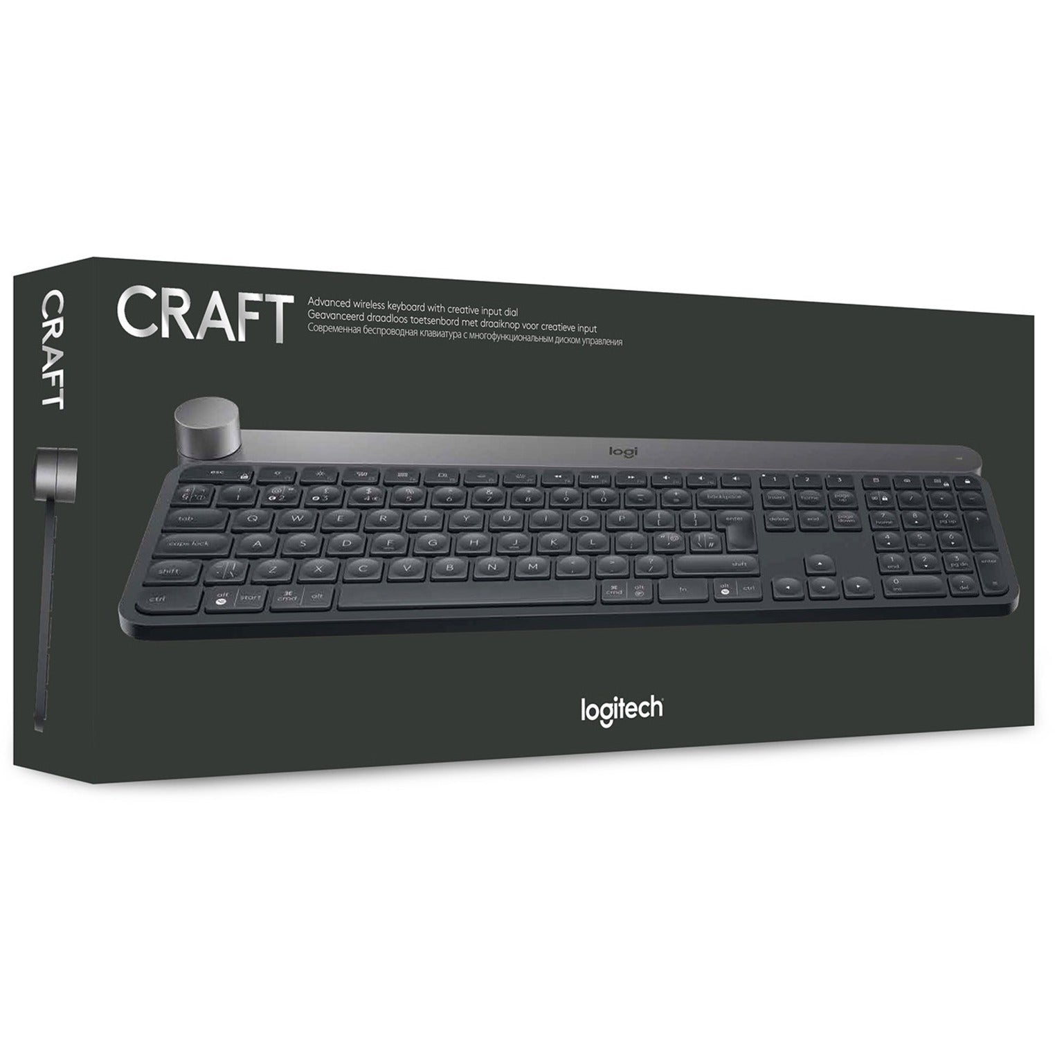Logitech Craft Advanced Keyboard with Creative Input Dial [Discontinued]