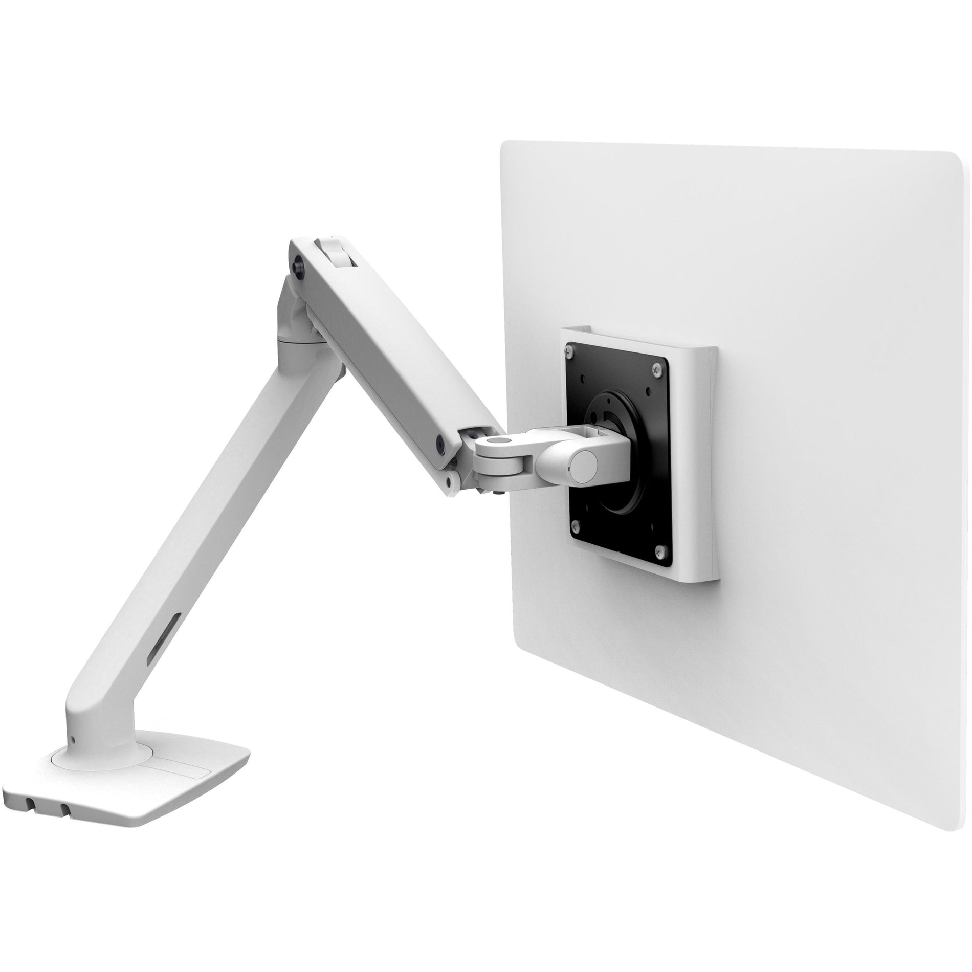 Ergotron 45-486-216 MXV Desk Monitor Arm (White) Mounting Arm for LCD Monitor, 20 lb Maximum Load Capacity