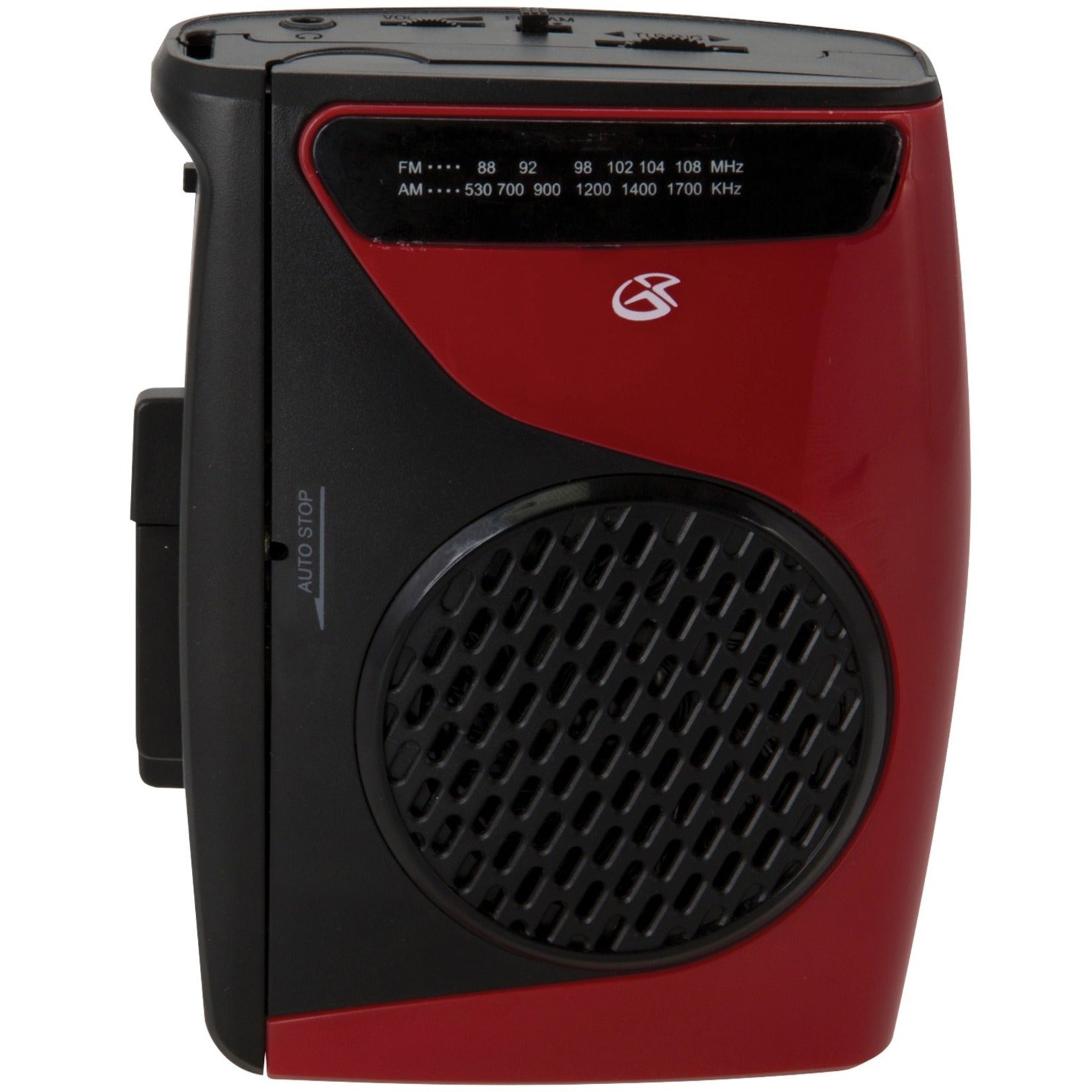 GPX Cassette Player with AM/FM Radio (CAS337B) (CAS337B) Alternate-Image2 image
