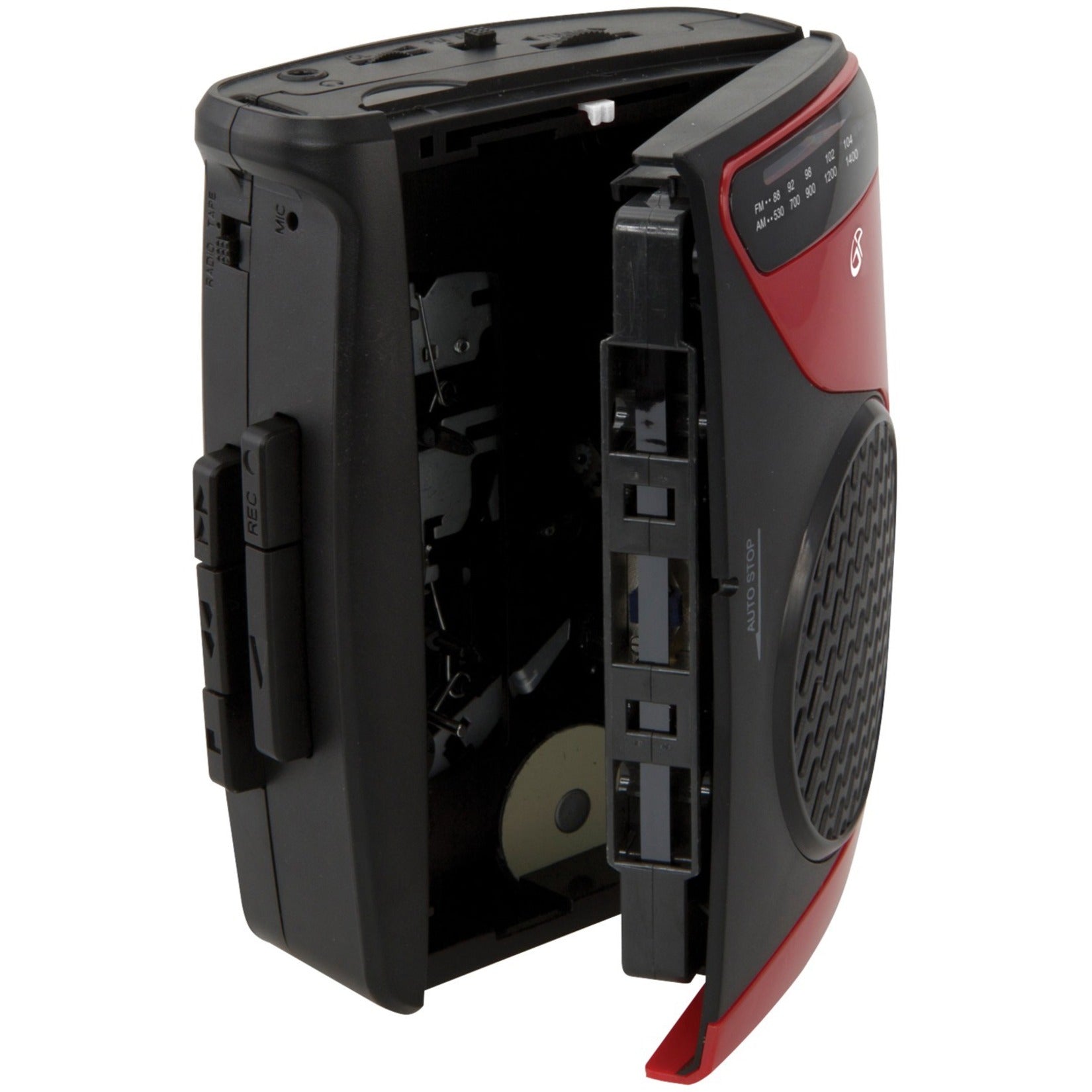 GPX Cassette Player with AM/FM Radio (CAS337B) (CAS337B) Alternate-Image5 image