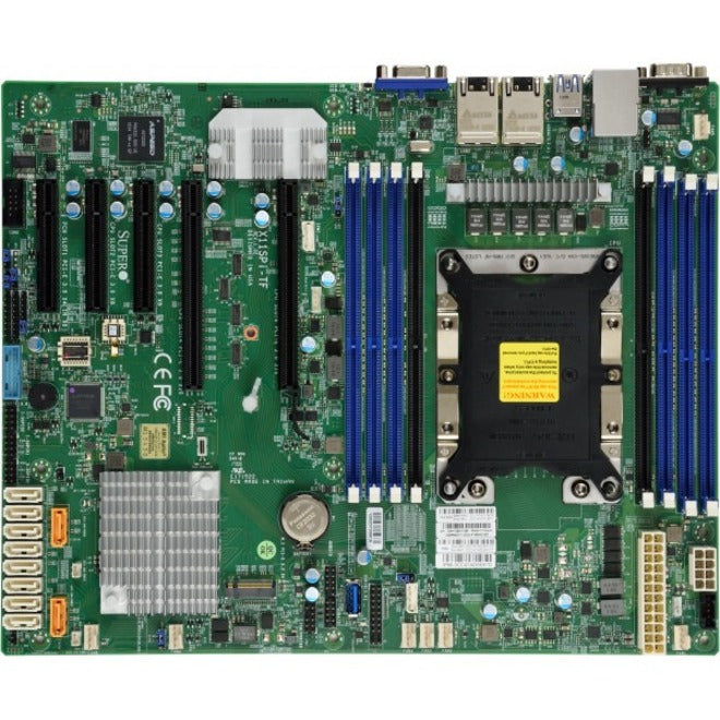 Supermicro MBD-X11SPI-TF-O X11SPI-TF Server Motherboard, C622 DDR4 M2 ATX VGA 2X10GBE 10XSATA RETAIL IN