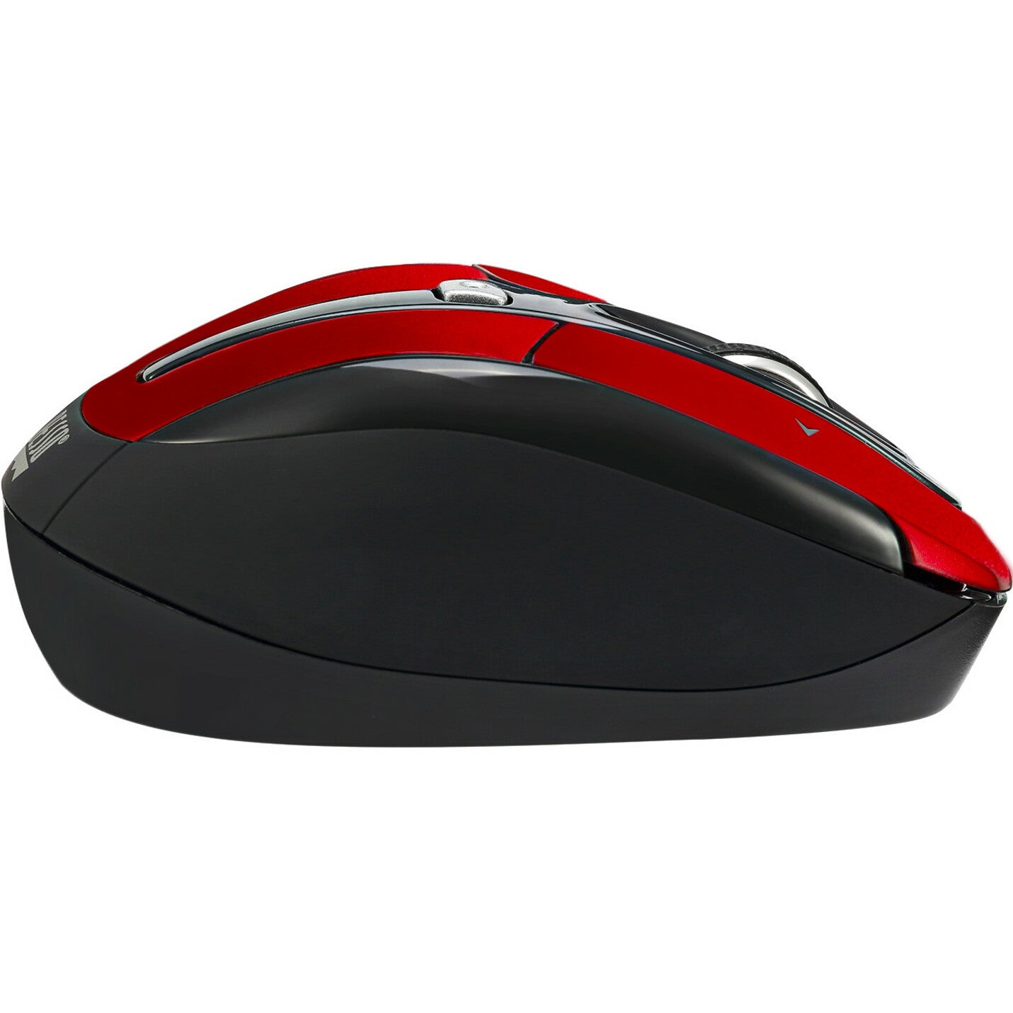 Adesso IMOUSES60R iMouse S60R 2.4 GHz Wireless Programmable Nano Mouse, Ergonomic Fit, 1600 dpi, Red
