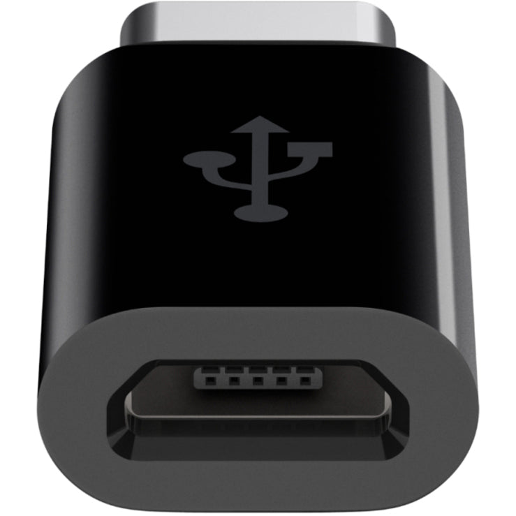 Belkin F2CU058BTBLK USB-C to Micro USB Adapter, Black - Data Transfer Adapter