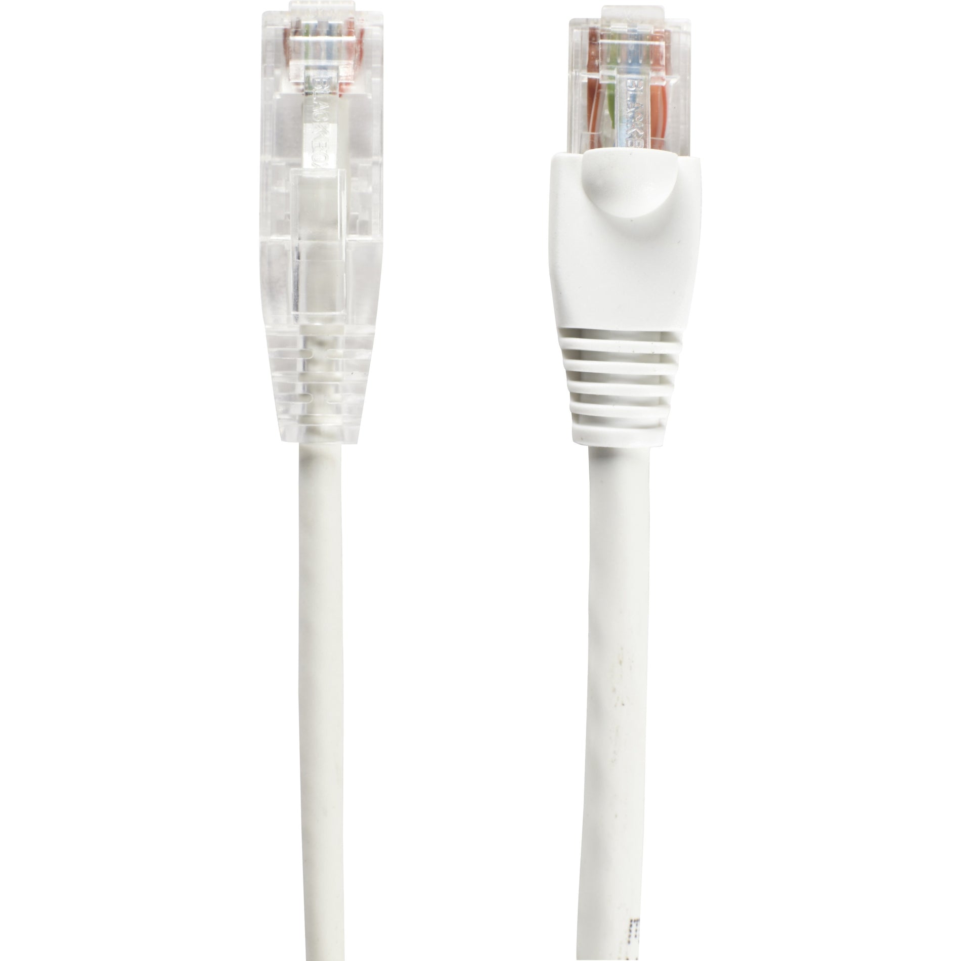 Black Box C6APC28-WH-07 Slim-Net Cat.6a UTP Patch Network Cable, 7 ft, Snagless Boot, 10 Gbit/s Data Transfer Rate