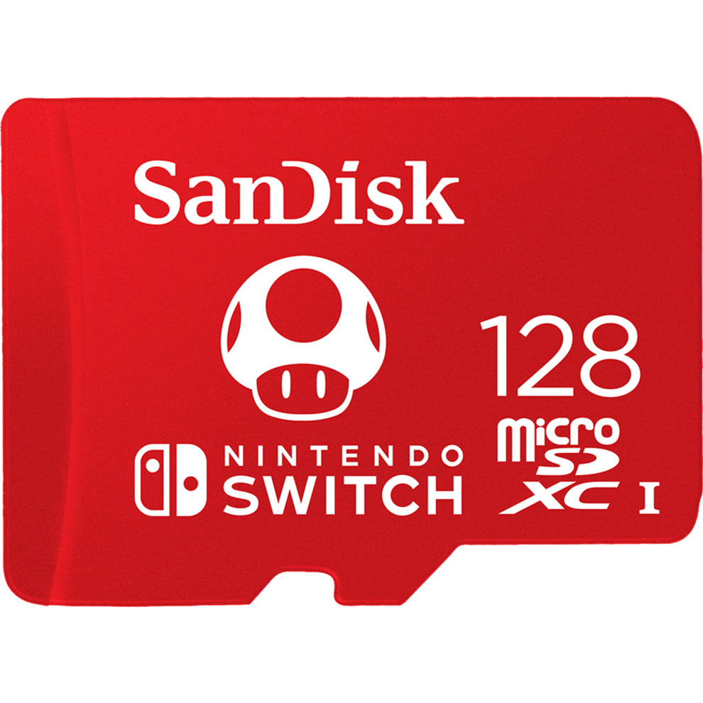 SanDisk SDSQXBO-128G-ANCZA Nintendo-Licensed Memory Cards For Nintendo Switch 128GB, Lifetime Warranty, 100 MB/s Maximum Read Speed