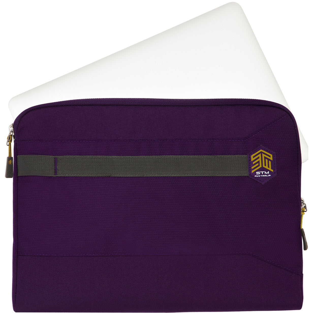 STM Goods STM-114-168P-53 Summary Laptop Sleeve, Durable Zipper Pull, Slim and Light Design, Easy Access, Water Resistant, Royal Purple