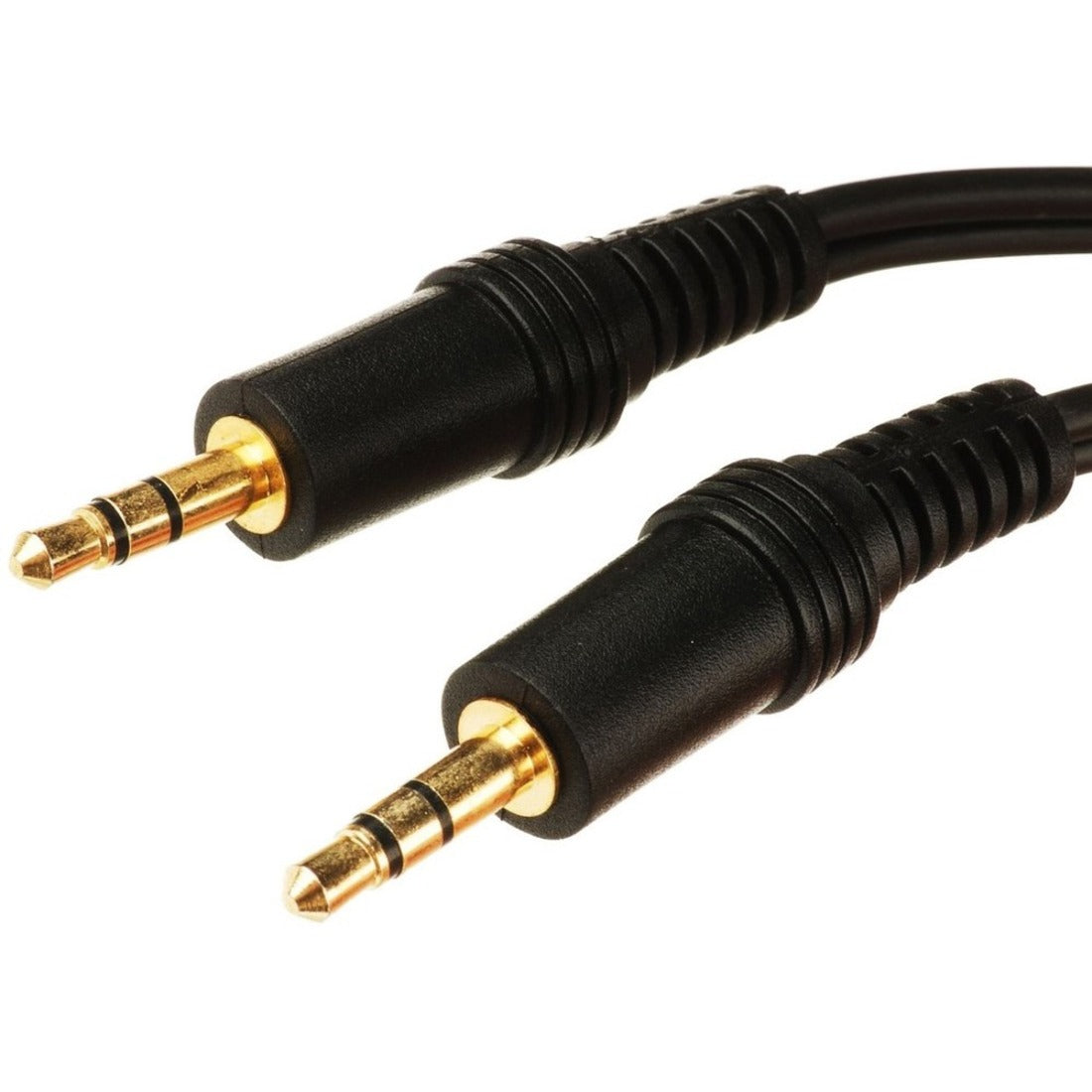 4XEM 4X35MM3 3ft 3.5MM Stereo Mini Jack M/M Audio Cable, Flexible, Molded, Strain Relief