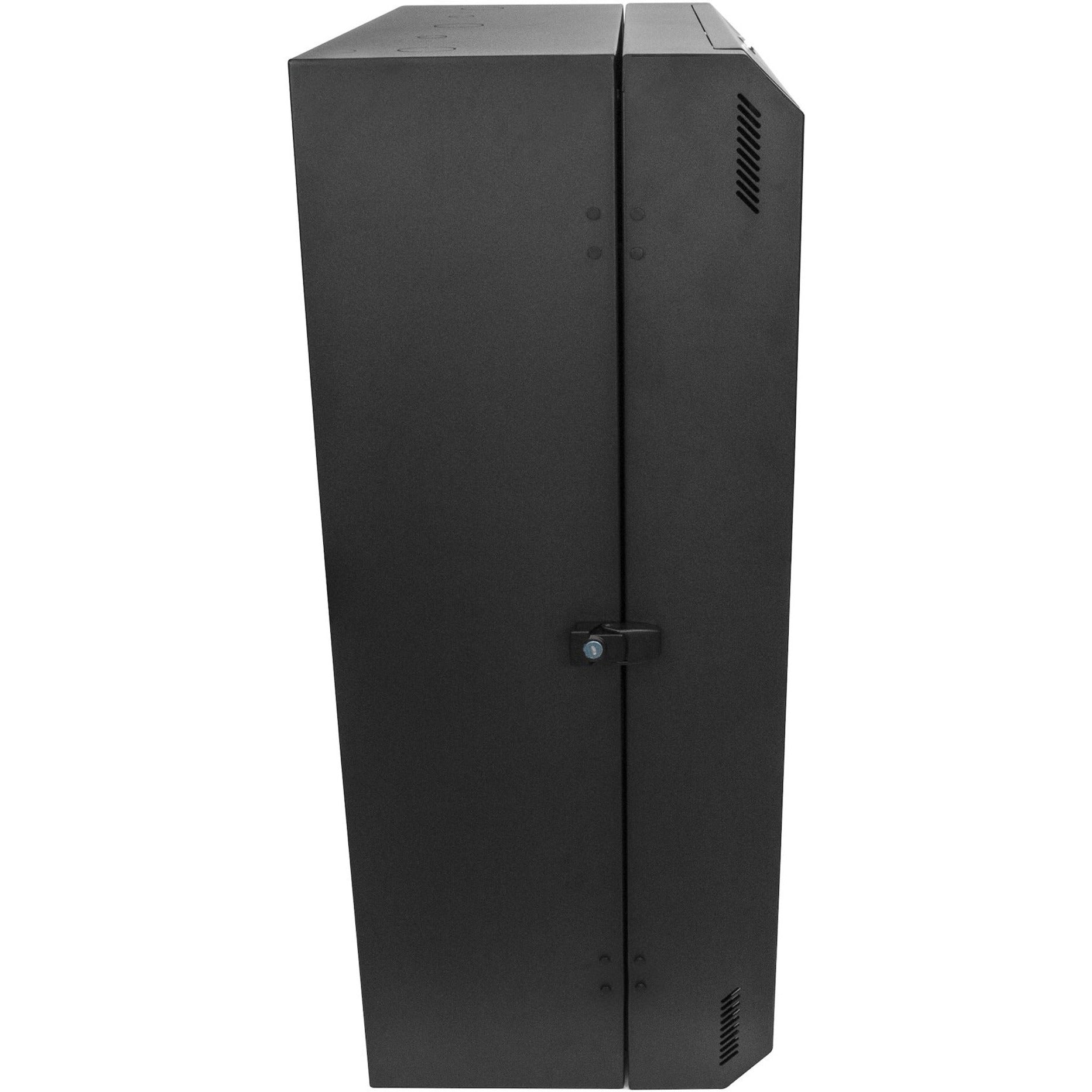 StarTech.com RK830WALVS 8U Vertical Server Cabinet - Wall Mount Network Cabinet, 30 in. Depth, 5-Year Warranty