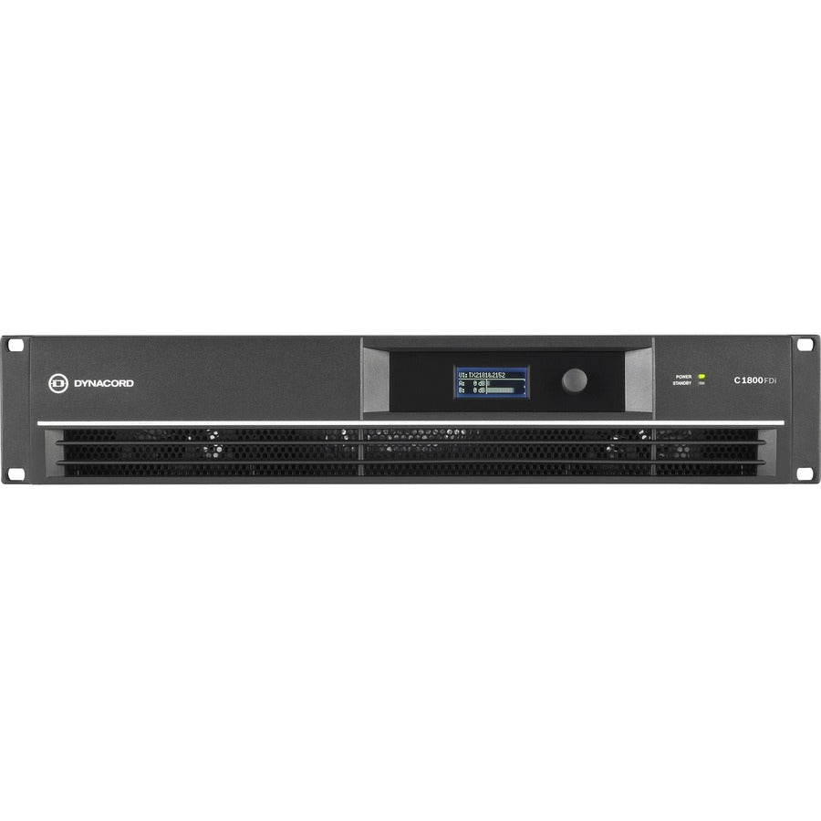 Dynacord C1800FDI-US C1800FDi Amplifier, 2X950W, Digital Signal Processing