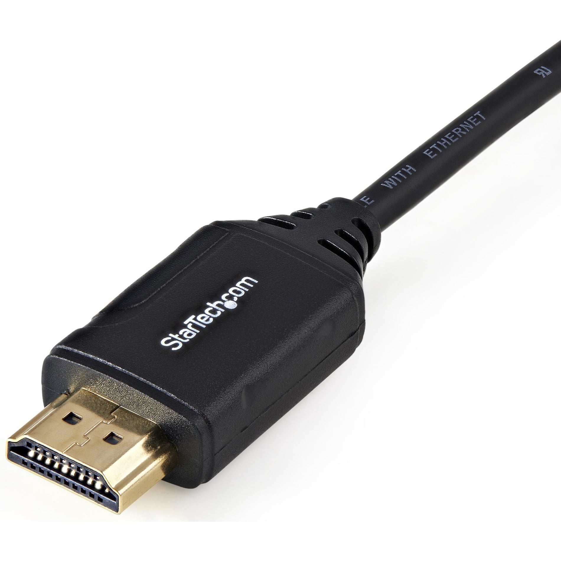StarTech.com HDMM50CMP Premium High Speed HDMI Cable - 4K 60Hz - 0.5 m, Short HDMI Cable, HDMI 2.0 Cable