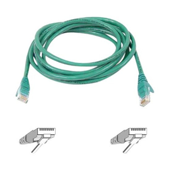 Belkin A3L980-25-GRN-S High Performance Cat6 Cable, Perfect Performance Upgrade, 25 ft, Green