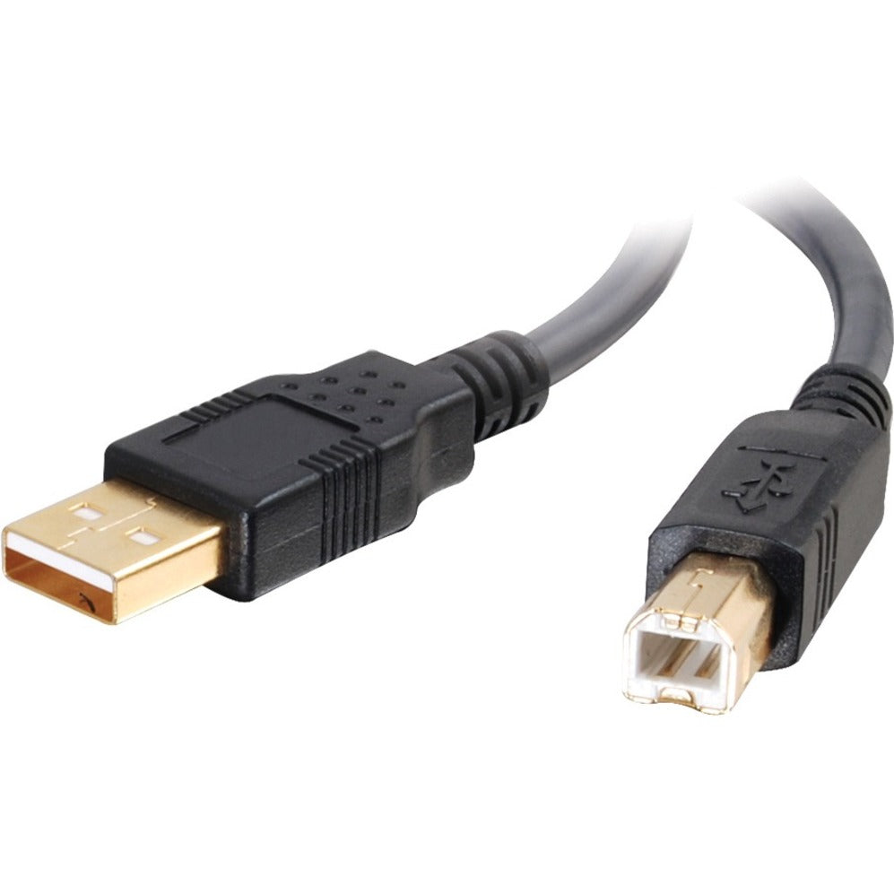 C2G 29141 Ultima USB A to USB B Cable 6.6ft, High-Speed Data Transfer