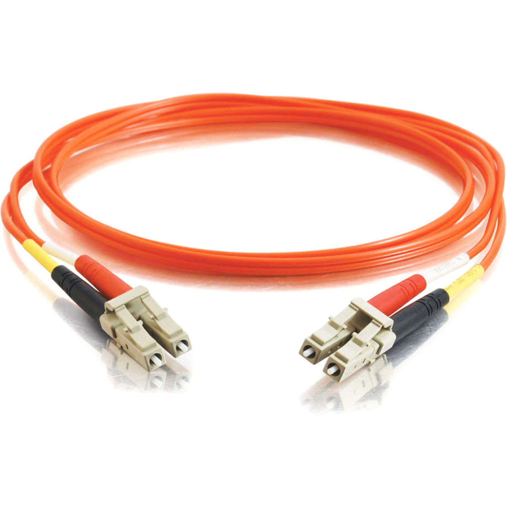 C2G 33172 1m LC-LC 62.5/125 Duplex Multimode OM1 Fiber Cable, Orange - 3ft