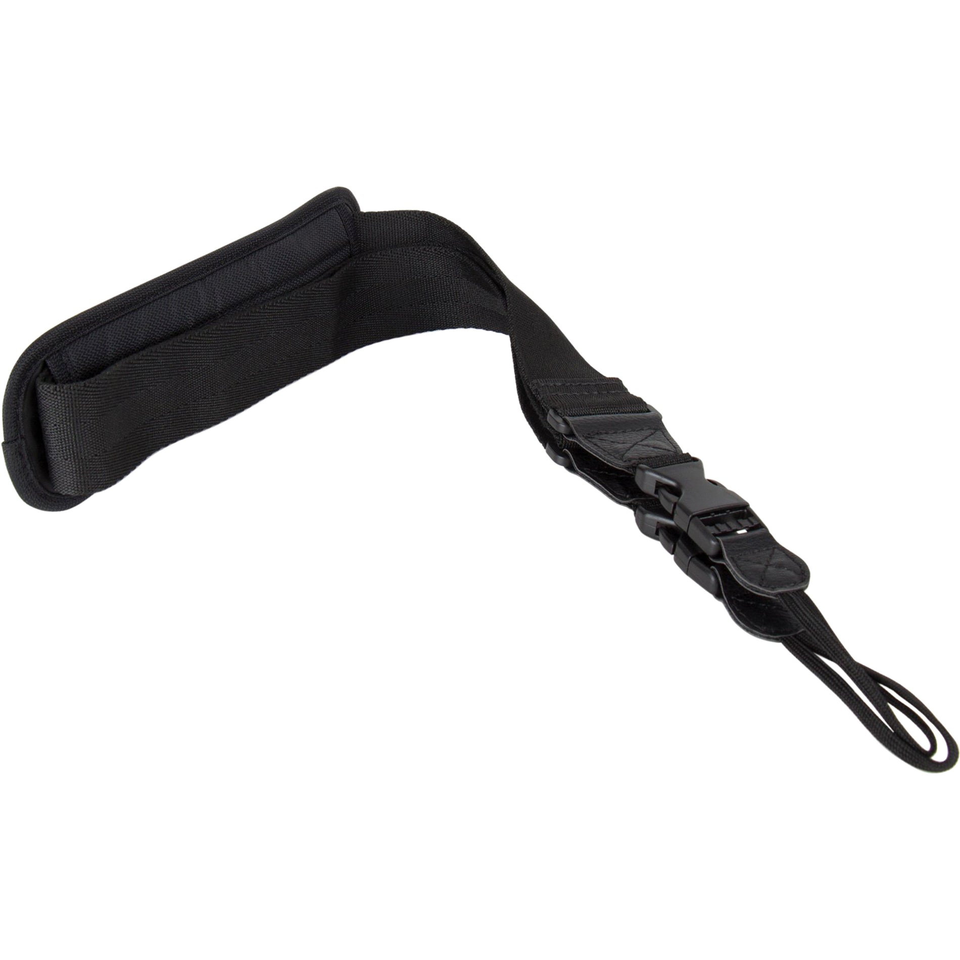 The Joy Factory CWX202 Universal Shoulder Strap II, Adjustable, Black Leather/Nylon