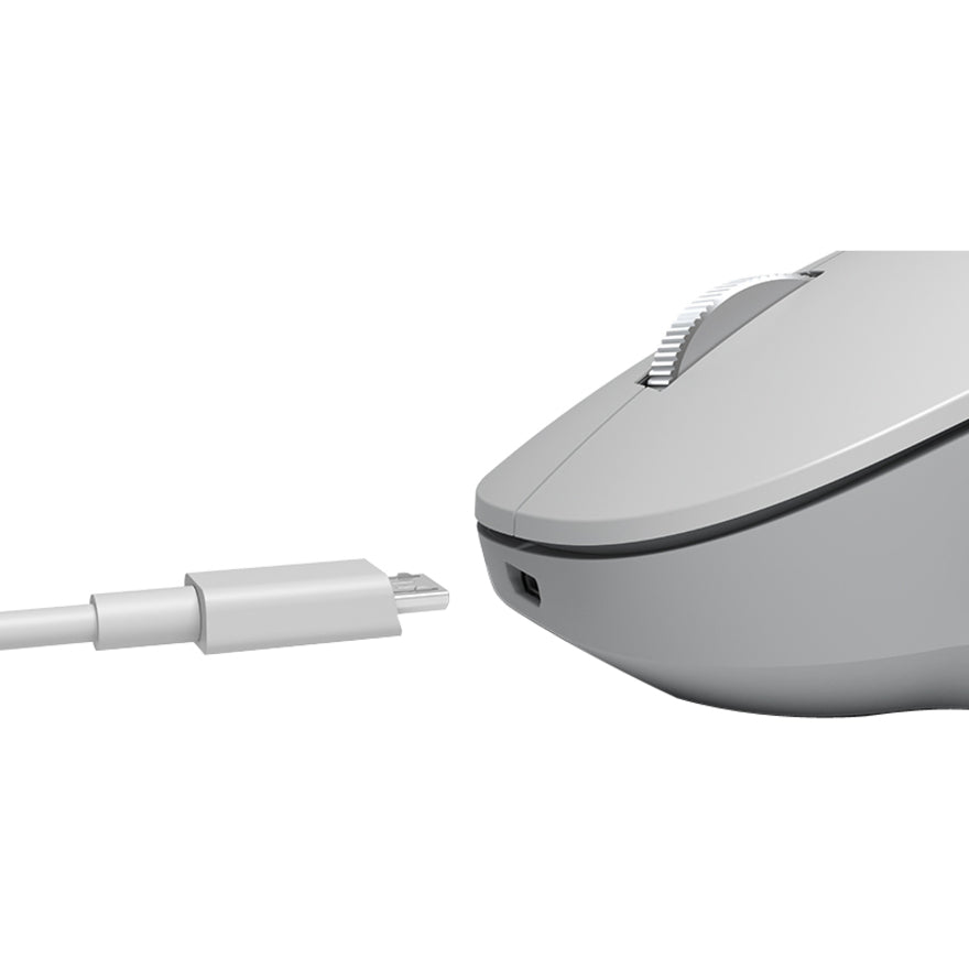 Microsoft FUH-00001 Surface Precision Mouse, Ergonomic Fit, Bluetooth, Gray