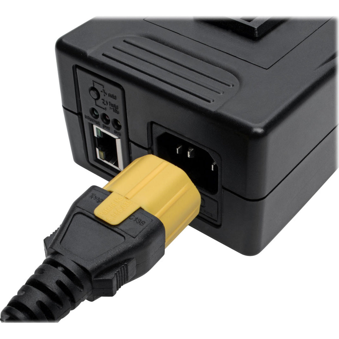 Tripp Lite PLC14YW Plug-Lock Inserts, Yellow - Secure and Protect Your Power Cords