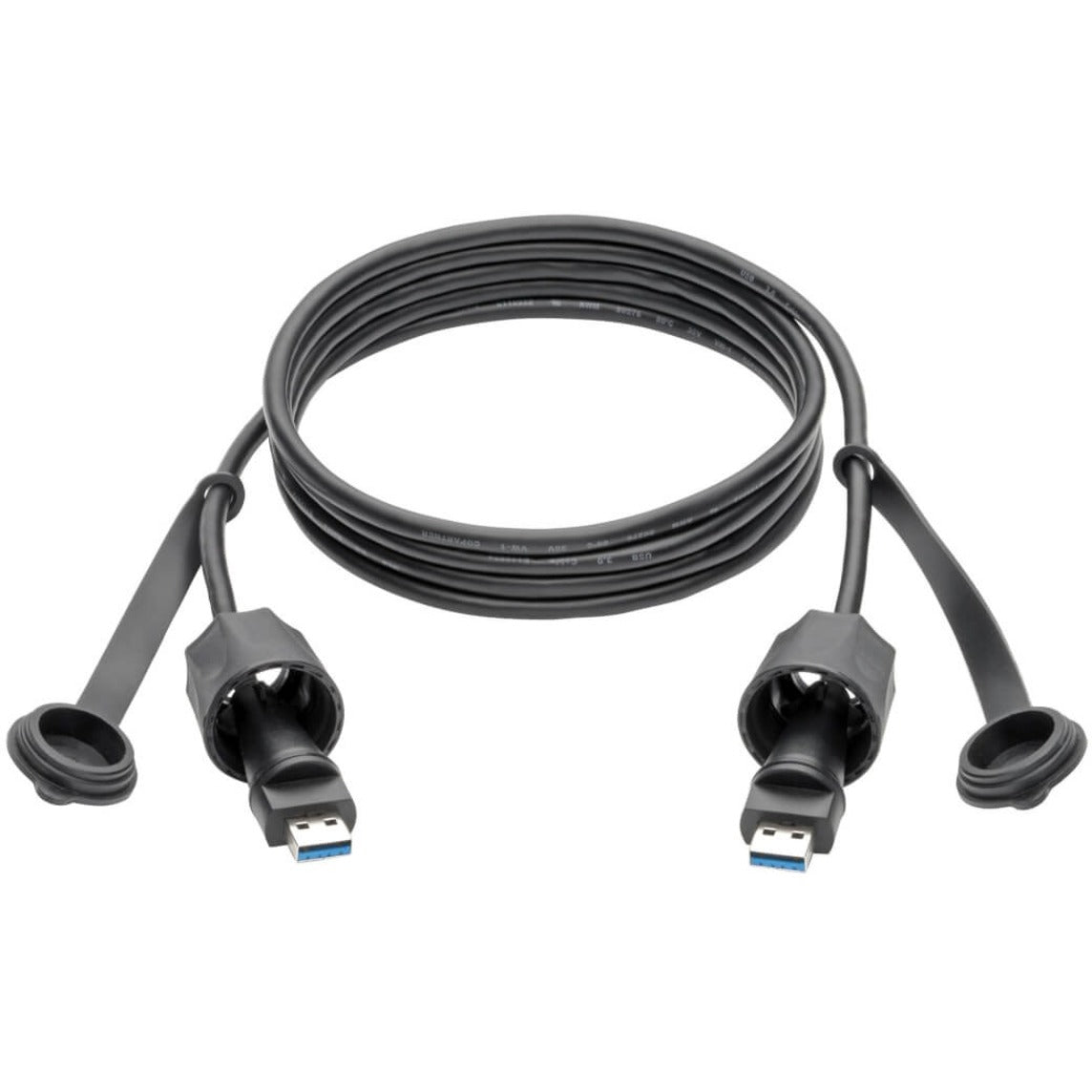 Tripp Lite U325-006-IND USB Data Transfer Cable, 6 ft, Black