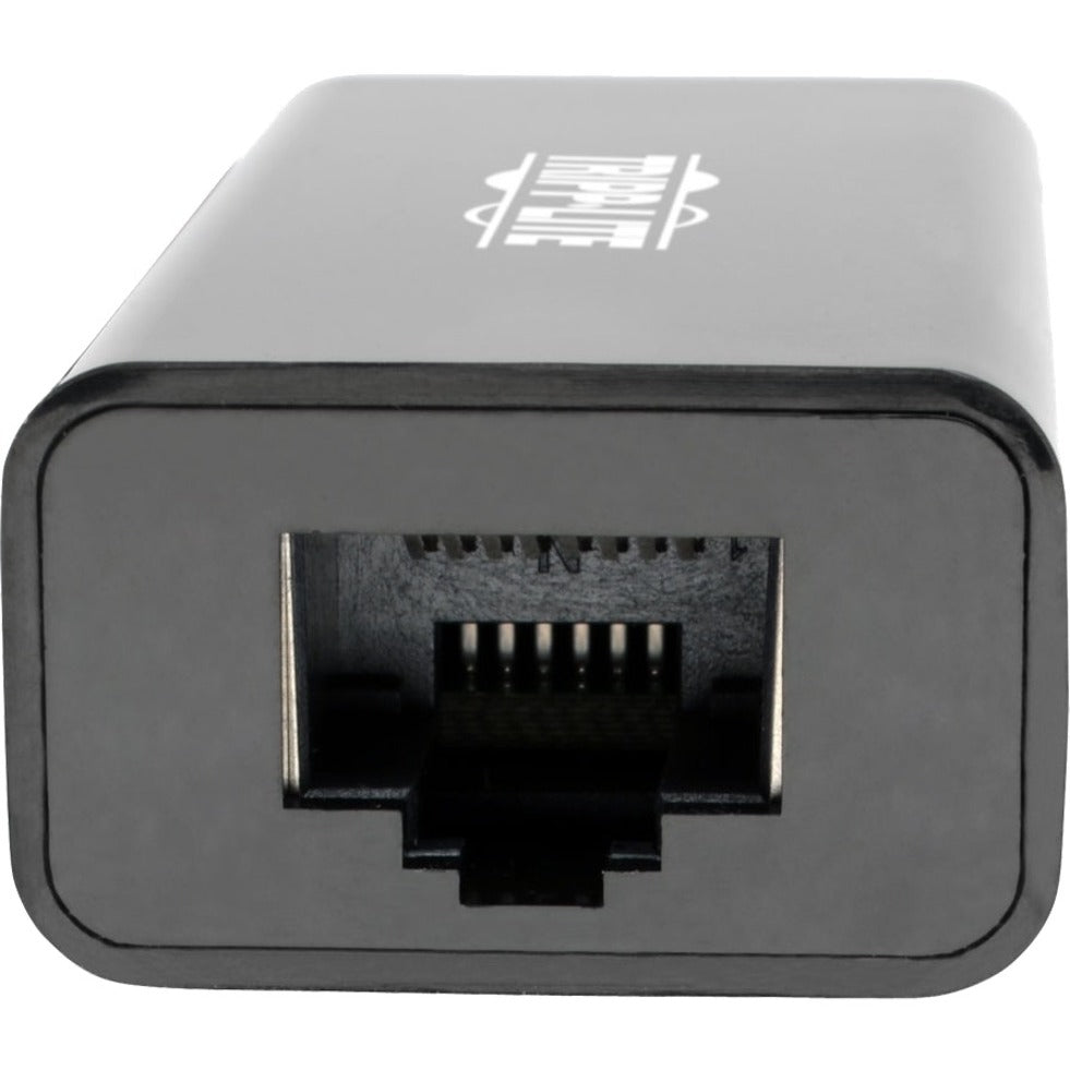 Tripp Lite U436-06N-GB USB-C to Gigabit Network Adapter with Thunderbolt 3 Compatibility - Black, Plug and Play
