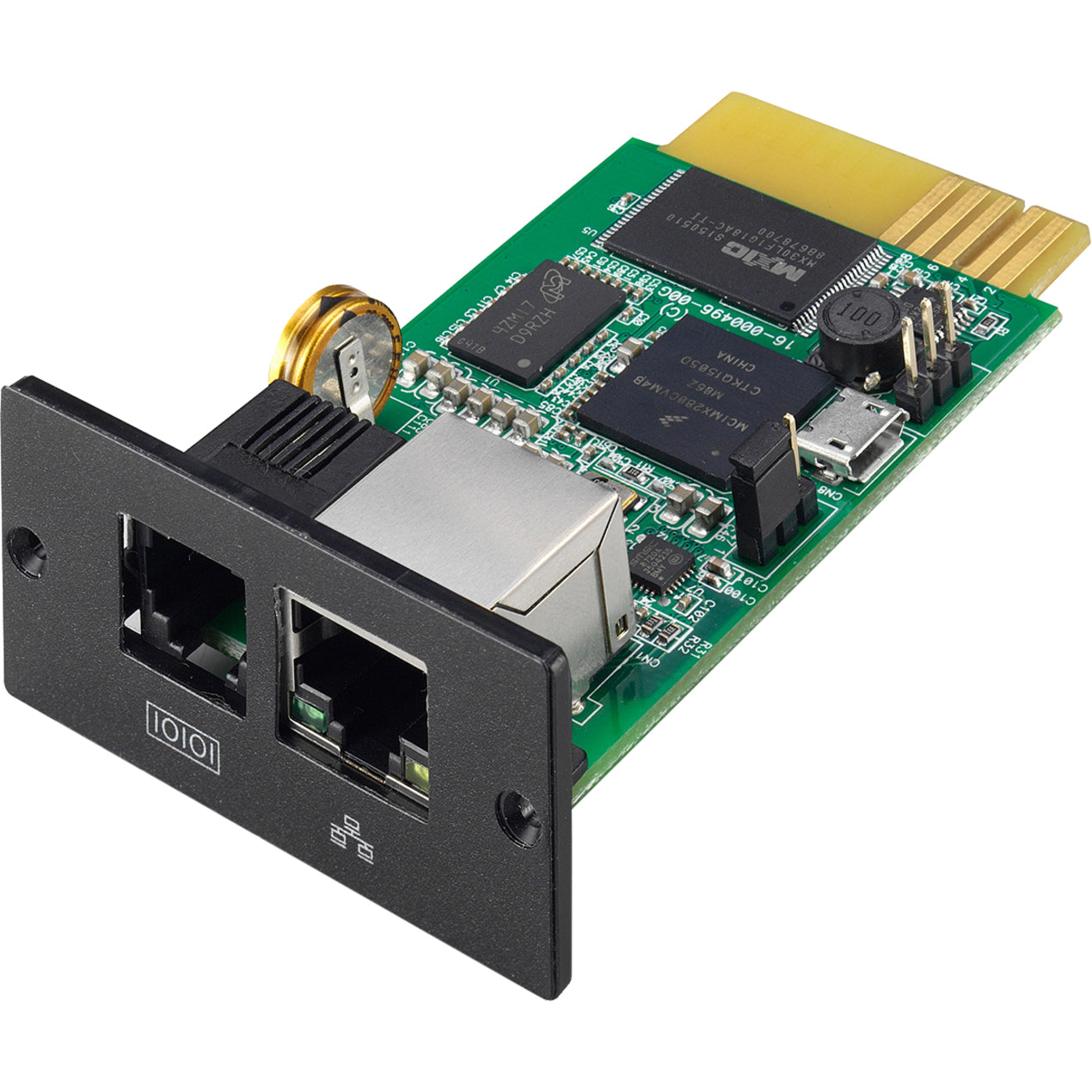 V7 UPSSNMP1-1N SNMP Network Card for V7 UPS 1500VA/3000VA Rack Mount, UPS Management Adapter
