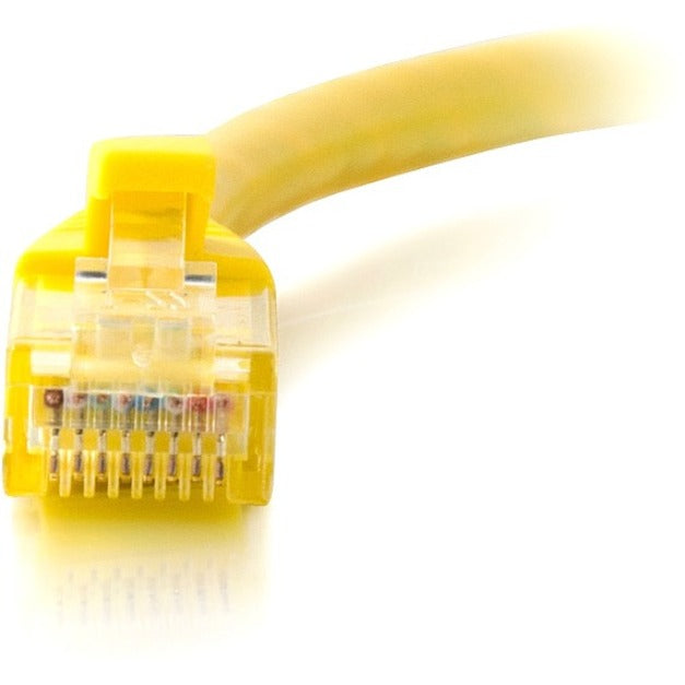 C2G 27190 1ft Cat6 Unshielded Ethernet Cable, Yellow, Lifetime Warranty
