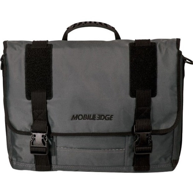 Mobile Edge MEGME The Graphite Messenger, 17.3" Carrying Case with Shoulder Strap