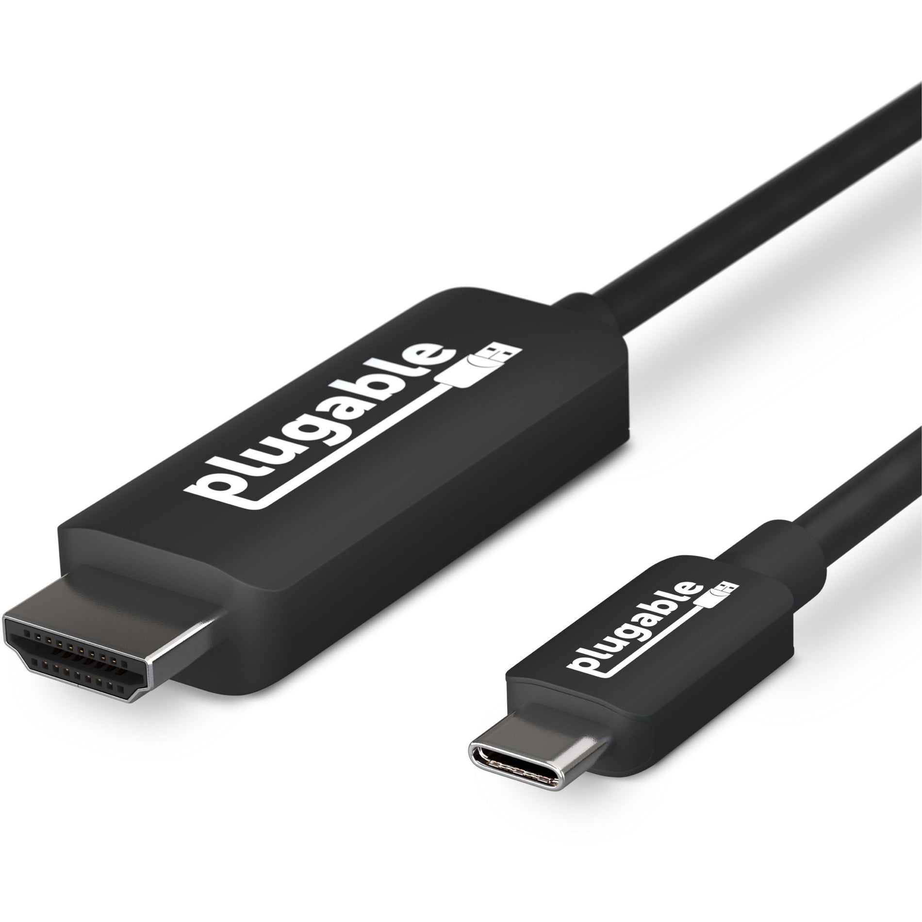 Plugable USBC-HDMI-CABLE USB 3.1 Type-C to HDMI 2.0 Cable, 4K Graphics Adapter