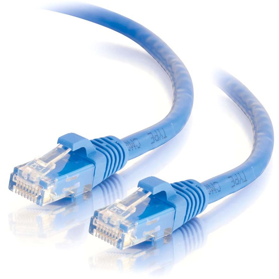 C2G 27147 100ft Cat6 Unshielded Ethernet Cable - Blue, High-Speed Network Patch Cable