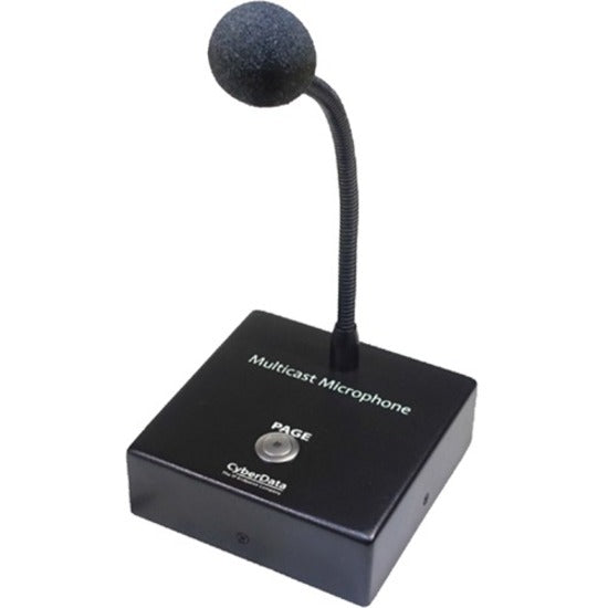 CyberData 011446 Multicast VoIP Microphone, Wall Mount, Desktop - RJ-45