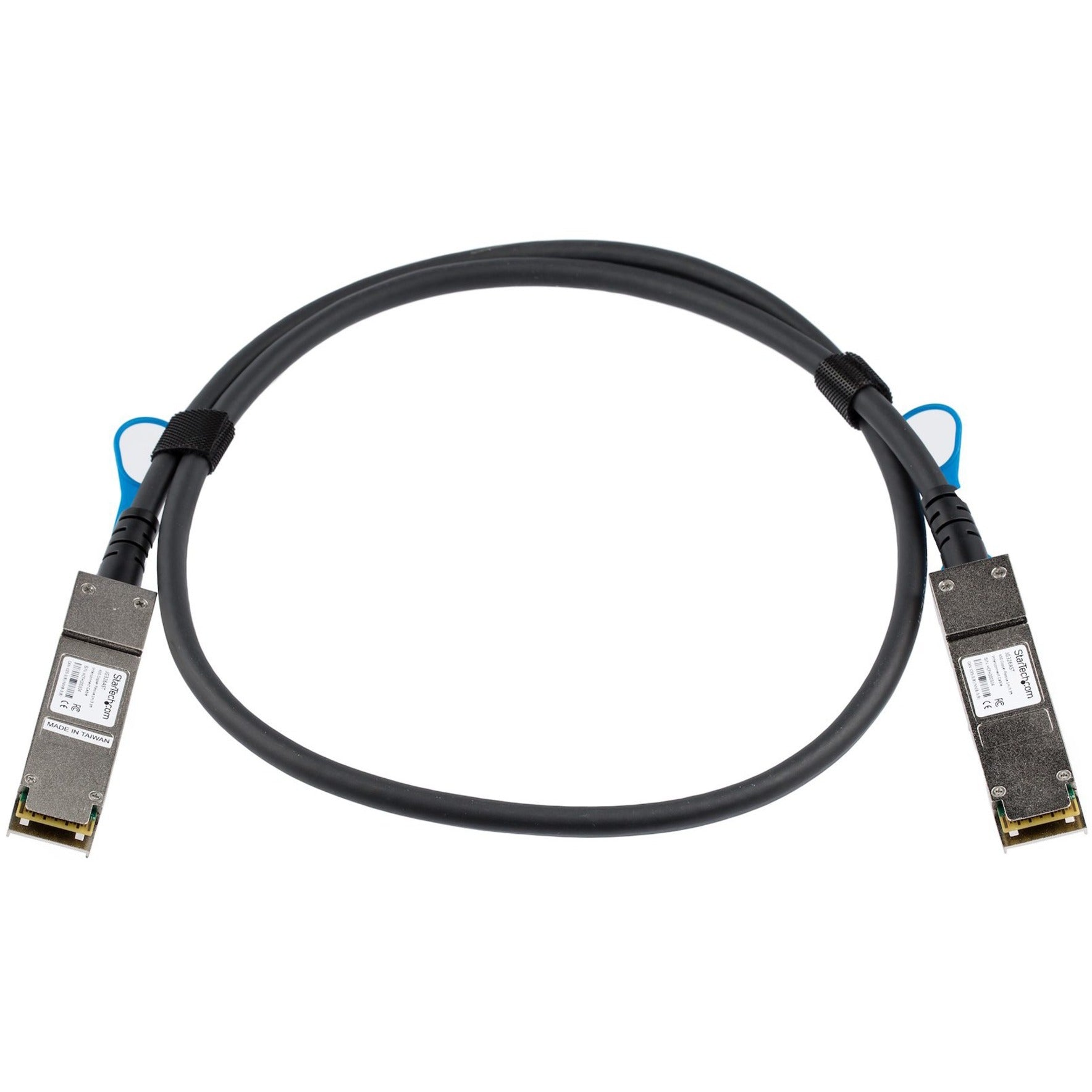StarTech.com JG326AST Twinaxial Network Cable, 3.28 ft, 40 Gbit/s, Passive