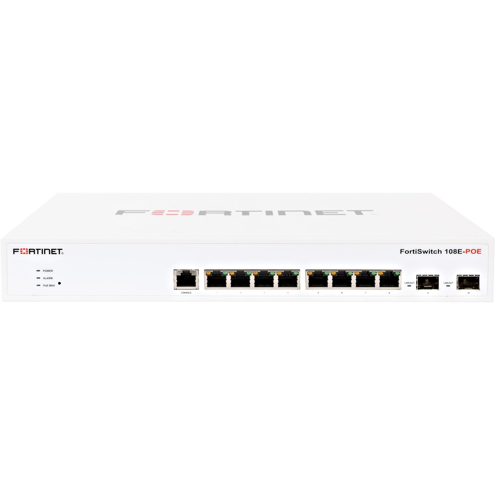 Fortinet FortiSwitch 108E-POE Ethernet Switch (FS-108E-POE)