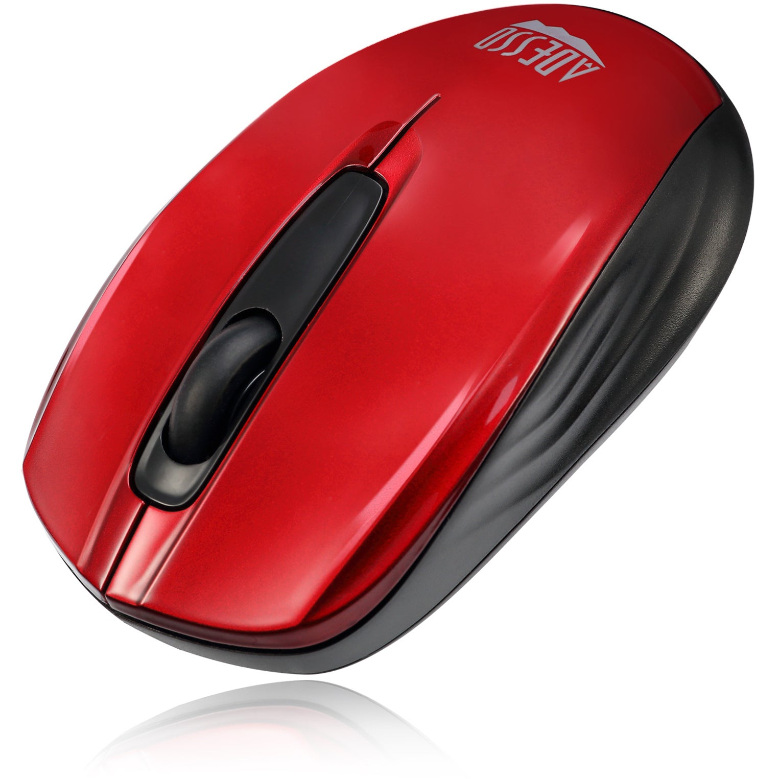 Adesso iMouse S50R 2.4GHz Wireless Mini Mouse, Ergonomic Fit, Scroll Wheel, 1200 dpi